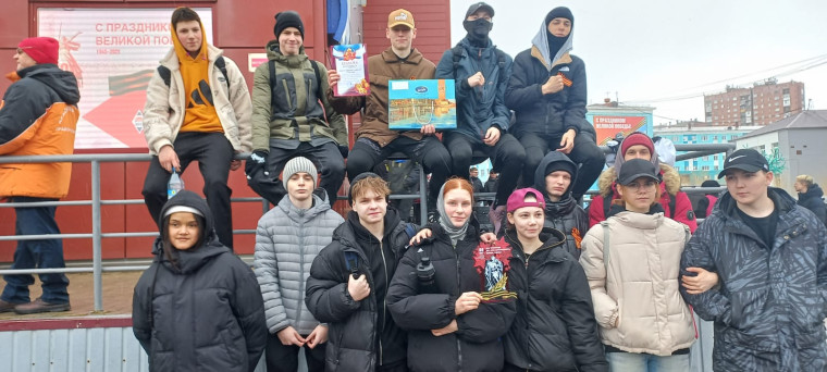 Спортивные мероприятия к 9 маю..